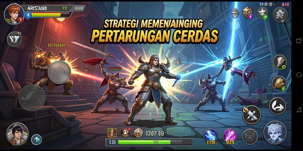 Tampilan gameplay menarik dari ARISTA88 dengan elemen strategi yang mendalam.