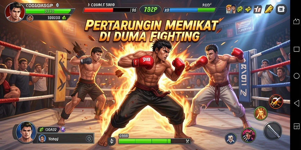 Tampilan gameplay COLOKSGP yang menegangkan dan action-packed.