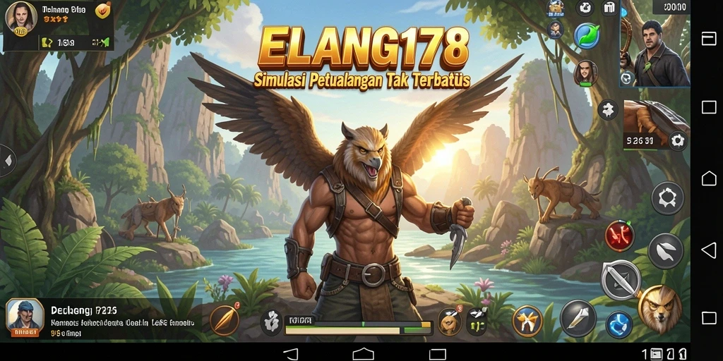 Tampilan gameplay seru dari ELANG178 yang memikat.
