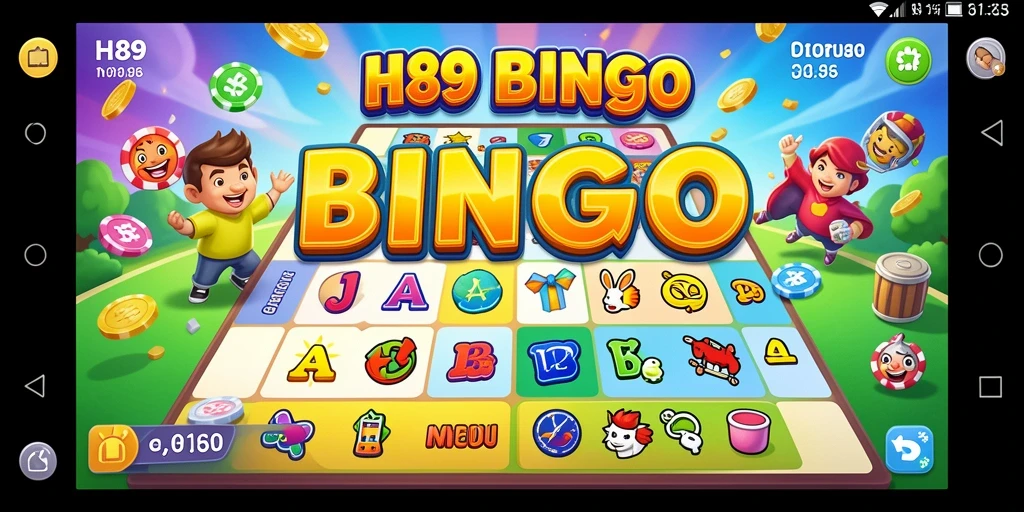 Screenshot H89 menampilkan gameplay Bingo yang seru.