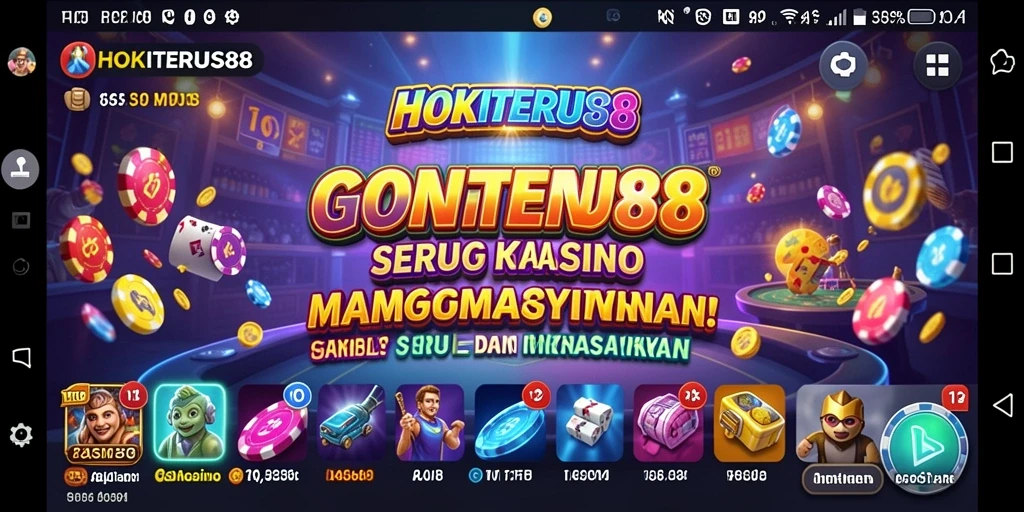 Tangkapan layar HOKITERUS88 menampilkan gameplay Kasino yang menarik.
