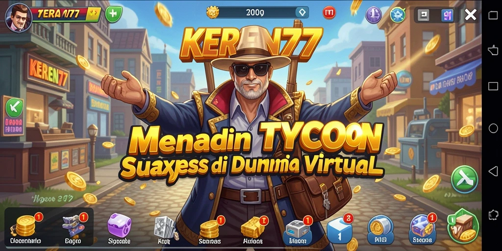 Tampilan gameplay KEREN77 yang seru dan menantang sebagai Tycoon.