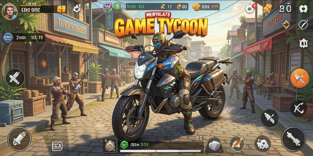 Tampilan gameplay Tycoon yang seru di MENYALA78.
