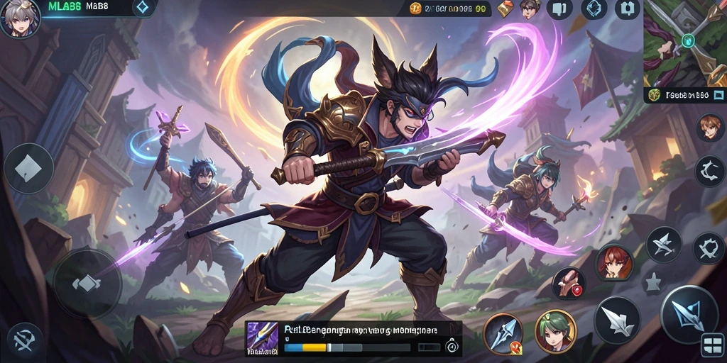 Gameplay intens dan visual menawan dari MLBB8.