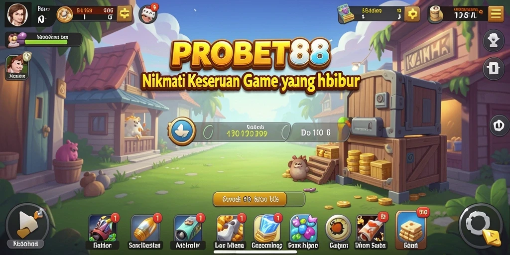 Tampilan menarik dari gameplay Idle PROBET88 yang menonjolkan keseruan.