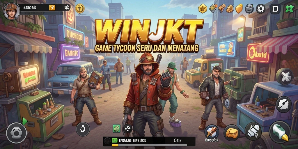Tampilan gameplay WINJKT yang menarik dan seru.